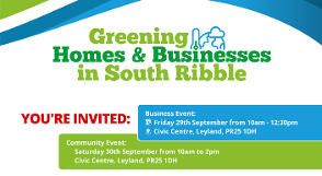 Greening Homes &amp; Businesses in South Ribble Event